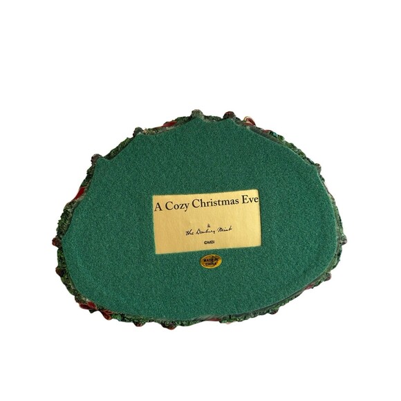 Danbury Mint “A Cozy Christmas Eve” Shih Tzu Tested Working - Picture 5 of 6